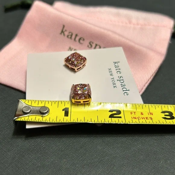 Kate Spade earrings, rose gold - Picture 4 of 4